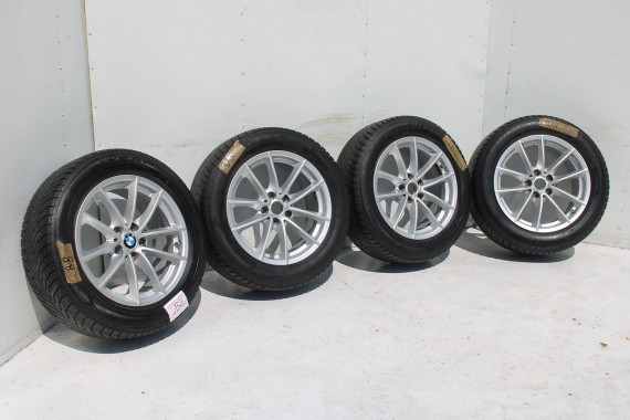 BMW 5 G30 FELGI 17 6868217 OPONY ZIMA KOŁA felga 7.5J*17H2 ET27 opona 225/55/17 97H 618 Goodyear 6 863 419 G31 G32 6 868 217 G31