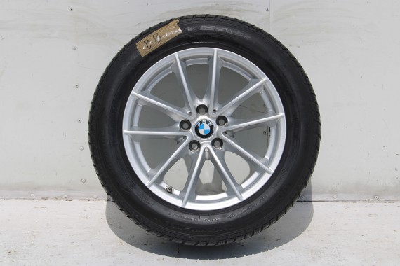 BMW 5 G30 FELGI 17 6868217 OPONY ZIMA KOŁA felga 7.5J*17H2 ET27 opona 225/55/17 97H 618 Goodyear 6 863 419 G31 G32 6 868 217 G31
