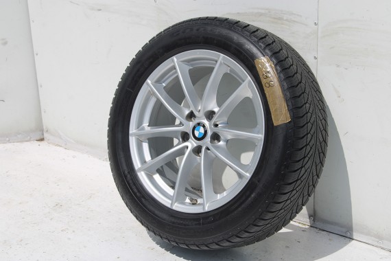 BMW 5 G30 FELGI 17 6868217 OPONY ZIMA KOŁA felga 7.5J*17H2 ET27 opona 225/55/17 97H 618 Goodyear 6 863 419 G31 G32 6 868 217 G31