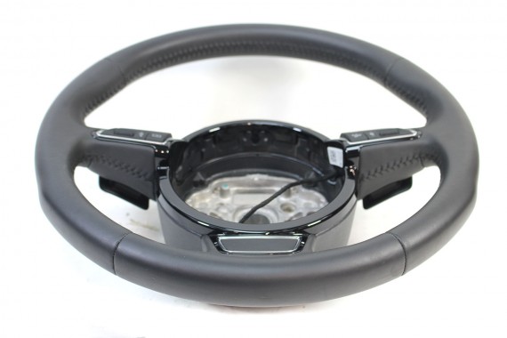AUDI A8 KIEROWNICA + BIEGI 4H0419091G 4H0419091AE 4H0 419 091 G 4H0 419 091 AE CJM - czarny (soul) 4H D4 4H0419091AR 4H D4