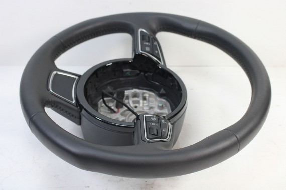 AUDI A8 KIEROWNICA + BIEGI 4H0419091G 4H0419091AE 4H0 419 091 G 4H0 419 091 AE CJM - czarny (soul) 4H D4 4H0419091AR 4H D4