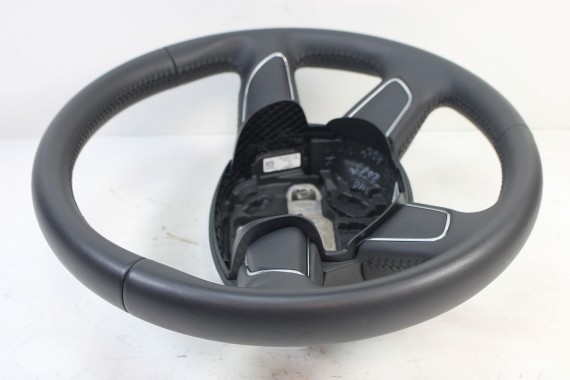 AUDI A3 A4 Q3 Q5 Q7 KIEROWNICA SKÓRA 8U0419091A 8R0419091AJ 8U0 419 091 A 1KT czarny 8V 8U 8R 8R0419091AJ 8U0419091A 8U0419091A