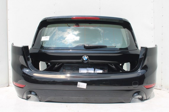 BMW 2 F46 TYŁ KLAPA BAGAŻNIKA ZDERZAK TYLNY ALPINWEISS kolor  + LAMPY TYLNE lampa 475 Black-sapphire Czarny Grand Tourer