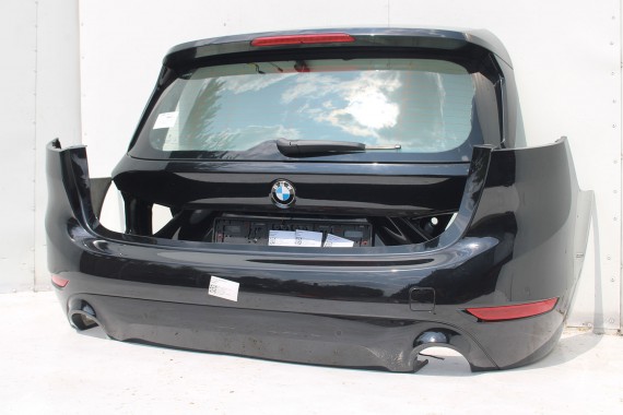 BMW 2 F46 TYŁ KLAPA BAGAŻNIKA ZDERZAK TYLNY ALPINWEISS kolor  + LAMPY TYLNE lampa 475 Black-sapphire Czarny Grand Tourer