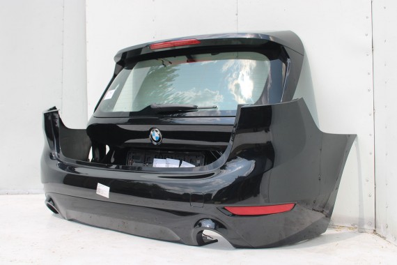 BMW 2 F46 TYŁ KLAPA BAGAŻNIKA ZDERZAK TYLNY ALPINWEISS kolor  + LAMPY TYLNE lampa 475 Black-sapphire Czarny Grand Tourer