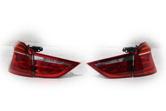 BMW 2 F46 TYŁ KLAPA BAGAŻNIKA ZDERZAK TYLNY ALPINWEISS kolor  + LAMPY TYLNE lampa 475 Black-sapphire Czarny Grand Tourer