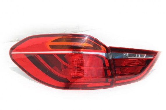 BMW 2 F46 TYŁ KLAPA BAGAŻNIKA ZDERZAK TYLNY ALPINWEISS kolor  + LAMPY TYLNE lampa 475 Black-sapphire Czarny Grand Tourer
