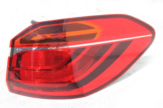 BMW 2 F46 TYŁ KLAPA BAGAŻNIKA ZDERZAK TYLNY ALPINWEISS kolor  + LAMPY TYLNE lampa 475 Black-sapphire Czarny Grand Tourer