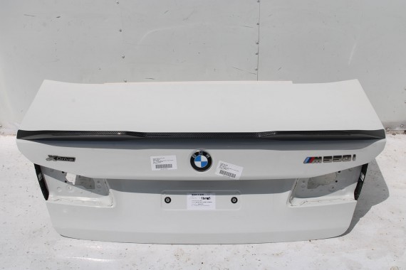 BMW M5 5 G30 TYŁ ZDERZAK + KLAPA BAGAŻNIKA LAMPY tylna 300 Alpinweiss Biały M pakiet Carbon 41007440695 51128067763 51192457441
