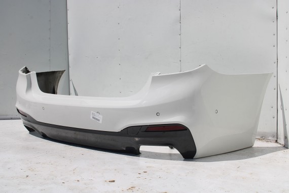 BMW M5 5 G30 TYŁ ZDERZAK + KLAPA BAGAŻNIKA LAMPY tylna 300 Alpinweiss Biały M pakiet Carbon 41007440695 51128067763 51192457441