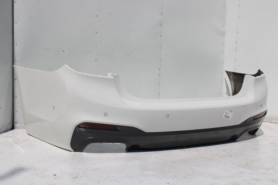 BMW M5 5 G30 TYŁ ZDERZAK + KLAPA BAGAŻNIKA LAMPY tylna 300 Alpinweiss Biały M pakiet Carbon 41007440695 51128067763 51192457441