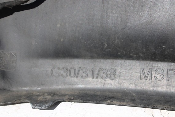 BMW M5 5 G30 TYŁ ZDERZAK + KLAPA BAGAŻNIKA LAMPY tylna 300 Alpinweiss Biały M pakiet Carbon 41007440695 51128067763 51192457441