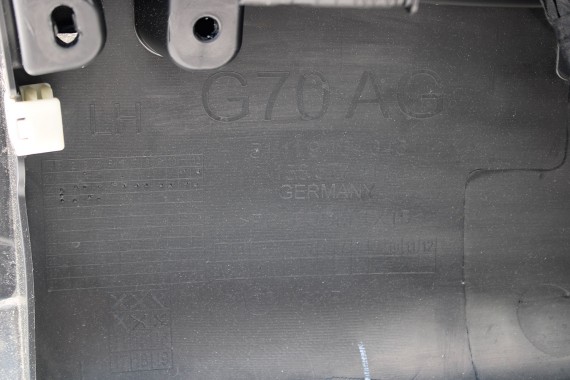 BMW 7 i7 G70 ZDERZAK PRZEDNI PRZÓD C4A OXIDGRAU Metallic 6620 5A24403 66205A24403 5111 9464046 9464046 51119883454 51119883164