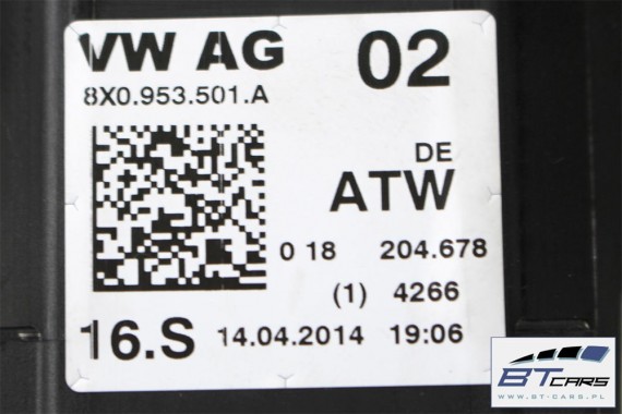 AUDI A1 Q3 MANETKA MANETKI KIEROWNICY 8X0953501A 8X0 953 501 A 8X0953501A 8X0953501A 8X0953501A 8X0953501A 8X0953502A 8X0953502A