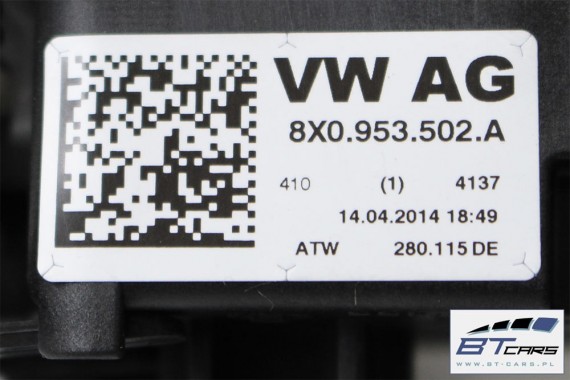 AUDI A1 Q3 MANETKA MANETKI KIEROWNICY 8X0953501A 8X0 953 501 A 8X0953501A 8X0953501A 8X0953501A 8X0953501A 8X0953502A 8X0953502A