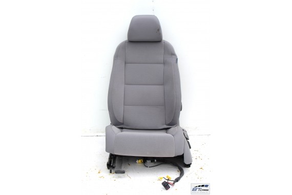 VW GOLF 5 V FOTELE KOMPLET FOTELI SIEDZEŃ TAPICERKA SIEDZENIA 1K welur kolor szary 1K0