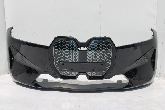 BMW iX i20 ZDERZAK PRZEDNI PRZÓD M pakiet Kolor: 475 Black-sapphire metallic Czarny M POWER