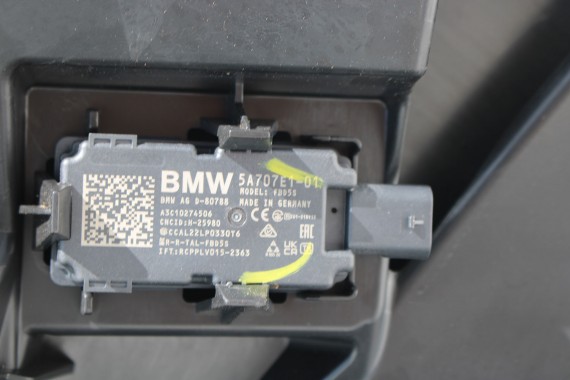 BMW iX i20 ZDERZAK PRZEDNI PRZÓD M pakiet Kolor: 475 Black-sapphire metallic Czarny M POWER