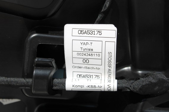 BMW iX i20 ZDERZAK PRZEDNI PRZÓD M pakiet Kolor: 475 Black-sapphire metallic Czarny M POWER