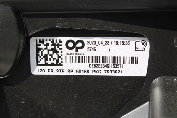 BMW iX i20 ZDERZAK PRZEDNI PRZÓD M pakiet Kolor: 475 Black-sapphire metallic Czarny 51117983621 7983621 M POWER 51119492524
