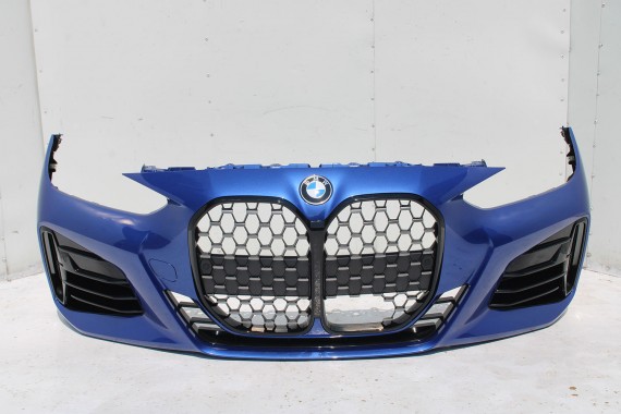 BMW 4 G22 G23 ZDERZAK PRZEDNI PRZÓD M pakiet Kolor: C31 Portimao blau metallic 	NiebieskM pakiet M POWER