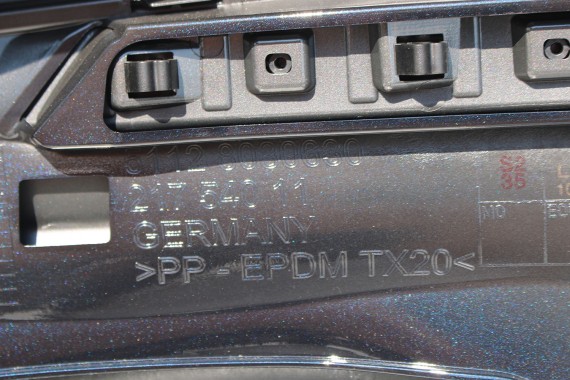BMW 5 G31 KOMBI LCi ZDERZAK TYŁ TYLNY M pakiet 416 Kolor: Carbon-schwarz Czarny MSP 51128080630 M POWER 51128098694 M550