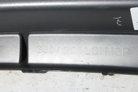 BMW 5 G31 KOMBI LCi ZDERZAK TYŁ TYLNY M pakiet 416 Kolor: Carbon-schwarz Czarny MSP 51128080630 M POWER 51128098694 M550