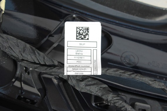 BMW 5 G31 KOMBI LCi ZDERZAK TYŁ TYLNY M pakiet 416 Kolor: Carbon-schwarz Czarny MSP 51128080630 M POWER 51128098694 M550