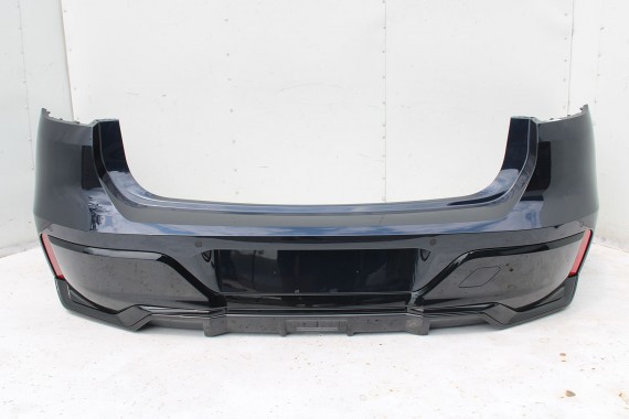 BMW 7 G70 ZDERZAK TYŁ TYLNY M pakiet 416 Kolor: Carbon-schwarz Czarny 51128081542 M POWER 66205A1A269 51128081511 5A74568