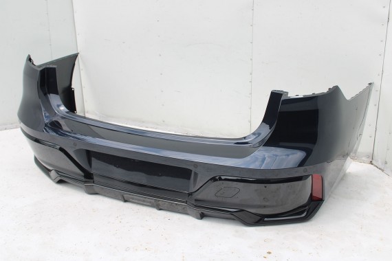 BMW 7 G70 ZDERZAK TYŁ TYLNY M pakiet 416 Kolor: Carbon-schwarz Czarny 51128081542 M POWER 66205A1A269 51128081511 5A74568