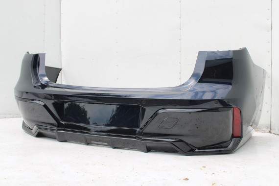 BMW 7 G70 ZDERZAK TYŁ TYLNY M pakiet 416 Kolor: Carbon-schwarz Czarny 51128081542 M POWER 66205A1A269 51128081511 5A74568