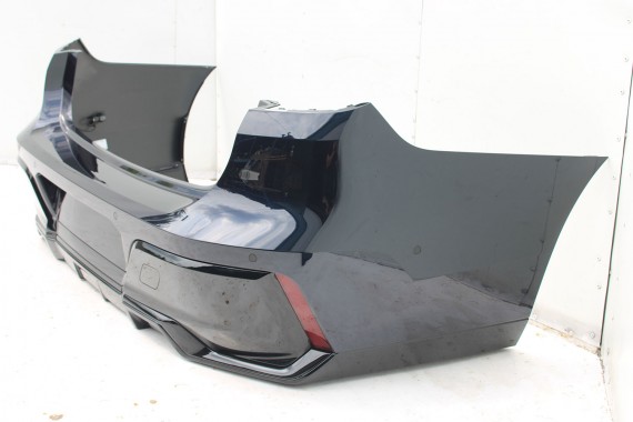BMW 7 G70 ZDERZAK TYŁ TYLNY M pakiet 416 Kolor: Carbon-schwarz Czarny 51128081542 M POWER 66205A1A269 51128081511 5A74568