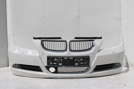 BMW 3 E90 E91 PRZÓD maska błotniki zderzak przedni błotnik lampa Xenon 300 Biały VE71 330 63116942743 200 kW 272 PS 63116942744