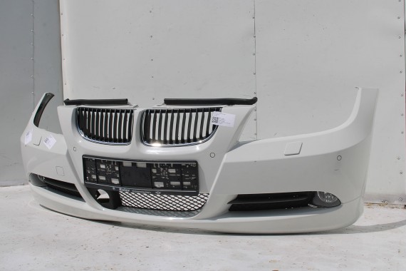 BMW 3 E90 E91 PRZÓD maska błotniki zderzak przedni błotnik lampa Xenon 300 Biały VE71 330 63116942743 200 kW 272 PS 63116942744