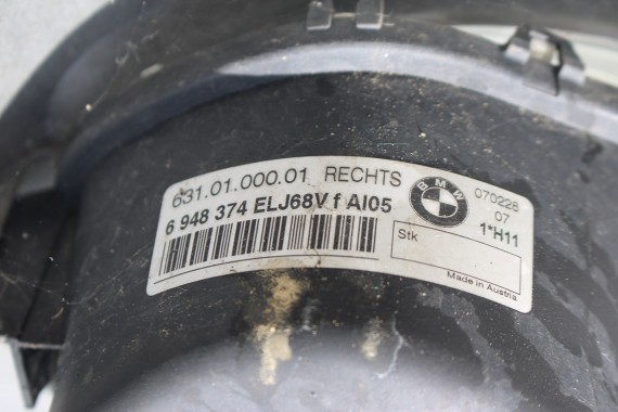 BMW 3 E90 E91 PRZÓD maska błotniki zderzak przedni błotnik lampa Xenon 300 Biały VE71 330 63116942743 200 kW 272 PS 63116942744