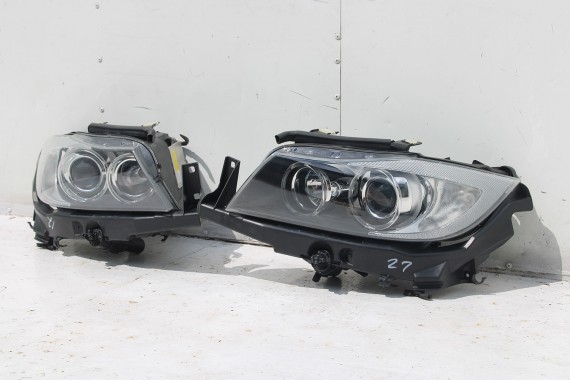 BMW 3 E90 E91 PRZÓD maska błotniki zderzak przedni błotnik lampa Xenon 300 Biały VE71 330 63116942743 200 kW 272 PS 63116942744