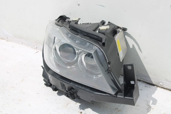 BMW 3 E90 E91 PRZÓD maska błotniki zderzak przedni błotnik lampa Xenon 300 Biały VE71 330 63116942743 200 kW 272 PS 63116942744