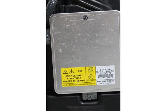 BMW 3 E90 E91 PRZÓD maska błotniki zderzak przedni błotnik lampa Xenon 300 Biały VE71 330 63116942743 200 kW 272 PS 63116942744