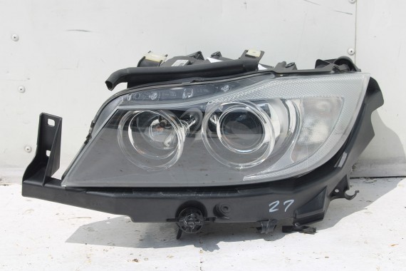 BMW 3 E90 E91 PRZÓD maska błotniki zderzak przedni błotnik lampa Xenon 300 Biały VE71 330 63116942743 200 kW 272 PS 63116942744