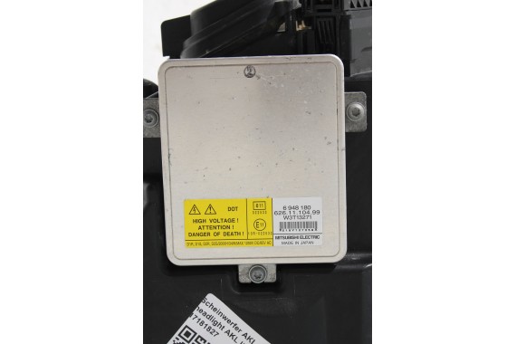 BMW 3 E90 E91 PRZÓD maska błotniki zderzak przedni błotnik lampa Xenon 300 Biały VE71 330 63116942743 200 kW 272 PS 63116942744