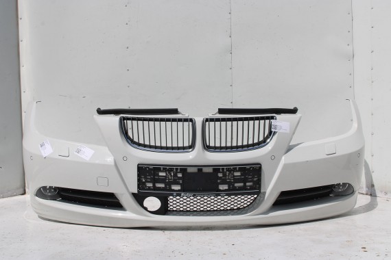 BMW 3 E90 E91 PRZÓD maska błotniki zderzak przedni błotnik 300 Biały VE71 330 63116942743 200 kW 272 PS 3.0 benzyna