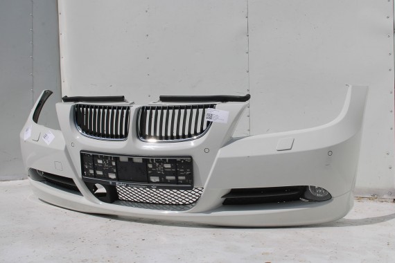 BMW 3 E90 E91 PRZÓD maska błotniki zderzak przedni błotnik 300 Biały VE71 330 63116942743 200 kW 272 PS 3.0 benzyna
