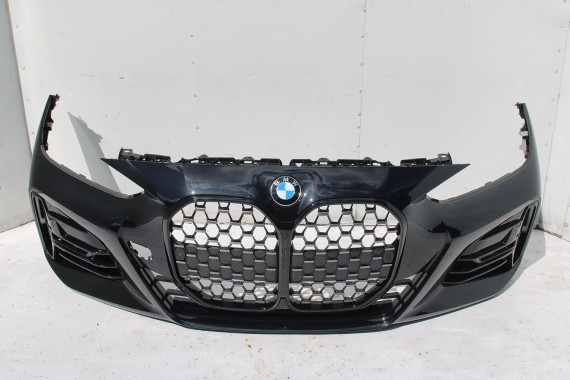 BMW 4 G22 G23 ZDERZAK PRZEDNI PRZÓD M pakiet Kolor: 475 Black-sapphire Czarny 8076711 63178089525 63178089526 USA 51118076711