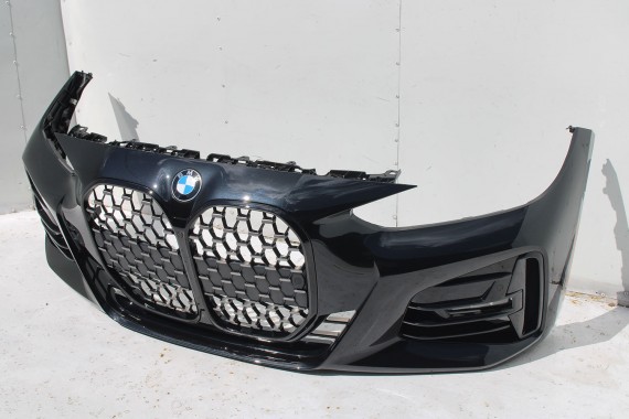 BMW 4 G22 G23 ZDERZAK PRZEDNI PRZÓD M pakiet Kolor: 475 Black-sapphire Czarny 8076711 63178089525 63178089526 USA 51118076711