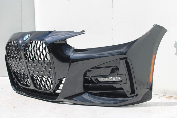 BMW 4 G22 G23 ZDERZAK PRZEDNI PRZÓD M pakiet Kolor: 475 Black-sapphire Czarny 8076711 63178089525 63178089526 USA 51118076711