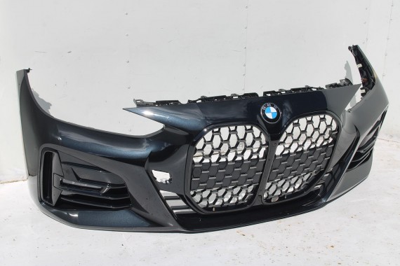 BMW 4 G22 G23 ZDERZAK PRZEDNI PRZÓD M pakiet Kolor: 475 Black-sapphire Czarny 8076711 63178089525 63178089526 USA 51118076711
