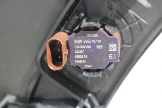 BMW 4 G22 G23 ZDERZAK PRZEDNI PRZÓD M pakiet Kolor: 475 Black-sapphire Czarny 8076711 63178089525 63178089526 USA 51118076711