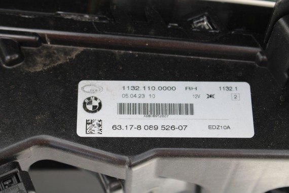 BMW 4 G22 G23 ZDERZAK PRZEDNI PRZÓD M pakiet Kolor: 475 Black-sapphire Czarny 8076711 63178089525 63178089526 USA 51118076711