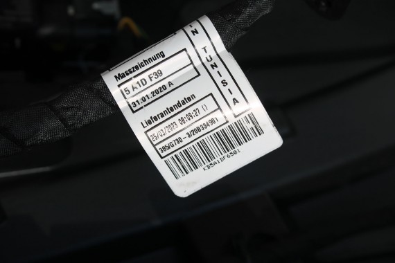 BMW 4 G22 G23 ZDERZAK PRZEDNI PRZÓD M pakiet Kolor: 475 Black-sapphire Czarny 8076711 63178089525 63178089526 USA 51118076711