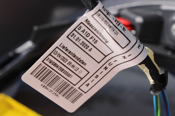 BMW 4 G22 G23 ZDERZAK TYŁ TYLNY Kolor 475 Black-sapphire metallic Czarny 51127490721 51128499245 66209826784 114609 230329 BASIC